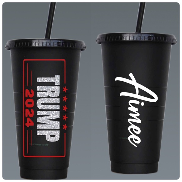 Trump 2024 custom Starbucks cold cup - Picture 5 of 5